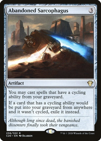 Image for Abandoned Sarcophagus (236) [Commander 2020]