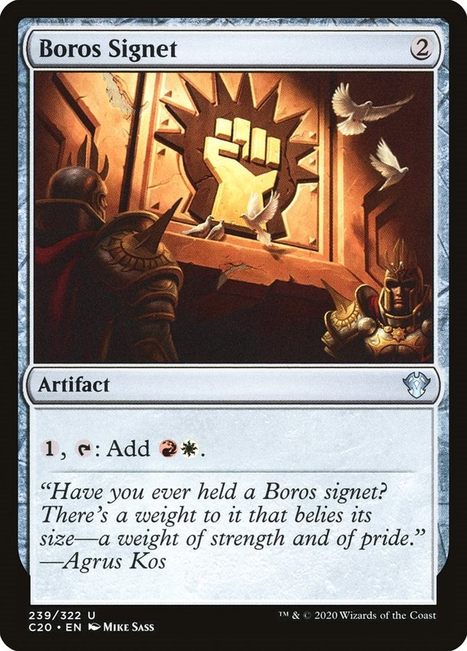Image for Boros Signet (239) [Commander 2020]