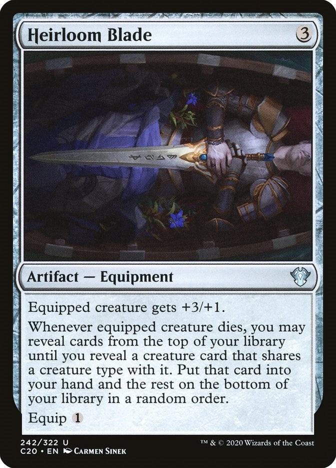 Image for Heirloom Blade (242) [Commander 2020]