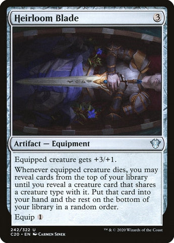 Image for Heirloom Blade (242) [Commander 2020]