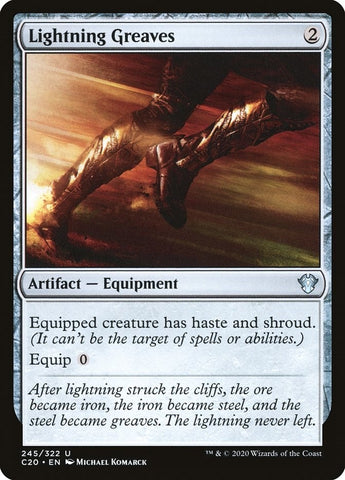 Image for Lightning Greaves (245) [Commander 2020]