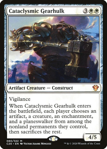 Image for Cataclysmic Gearhulk (80) [Commander 2020]