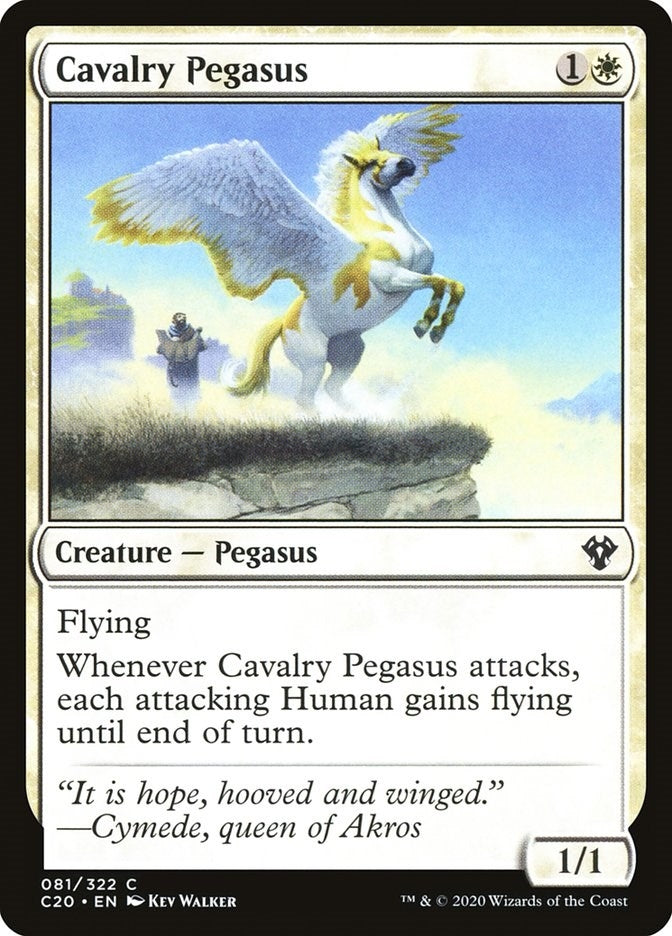 Image for Cavalry Pegasus (81) [Commander 2020]