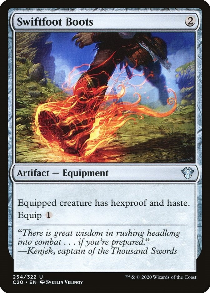 Image for Swiftfoot Boots (254) [Commander 2020]