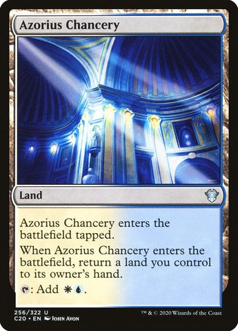 Image for Azorius Chancery (256) [Commander 2020]