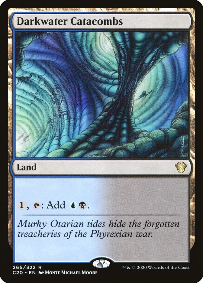 Image for Darkwater Catacombs (265) [Commander 2020]