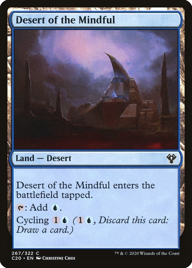 Image for Desert of the Mindful (267) [Commander 2020]