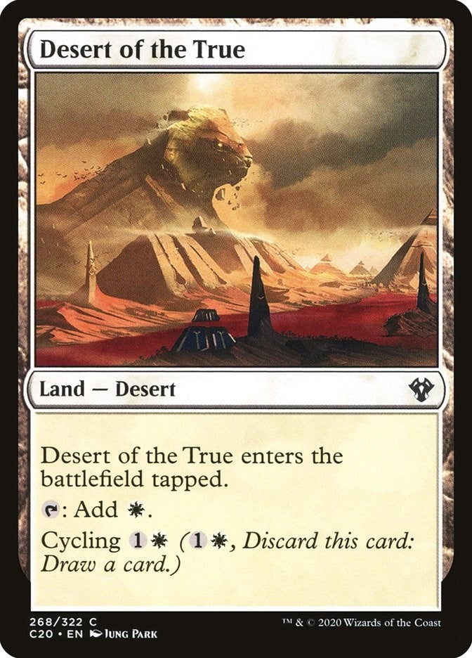 Image for Desert of the True (268) [Commander 2020]