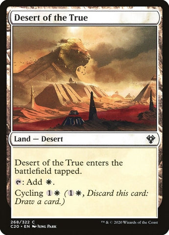 Image for Desert of the True (268) [Commander 2020]