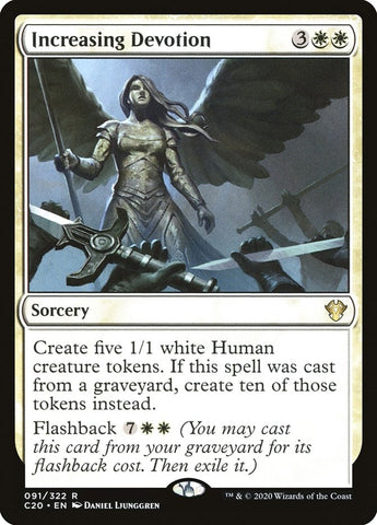 Image for Increasing Devotion (91) [Commander 2020]