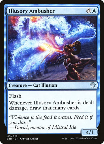 Image for Illusory Ambusher (113) [Commander 2020]
