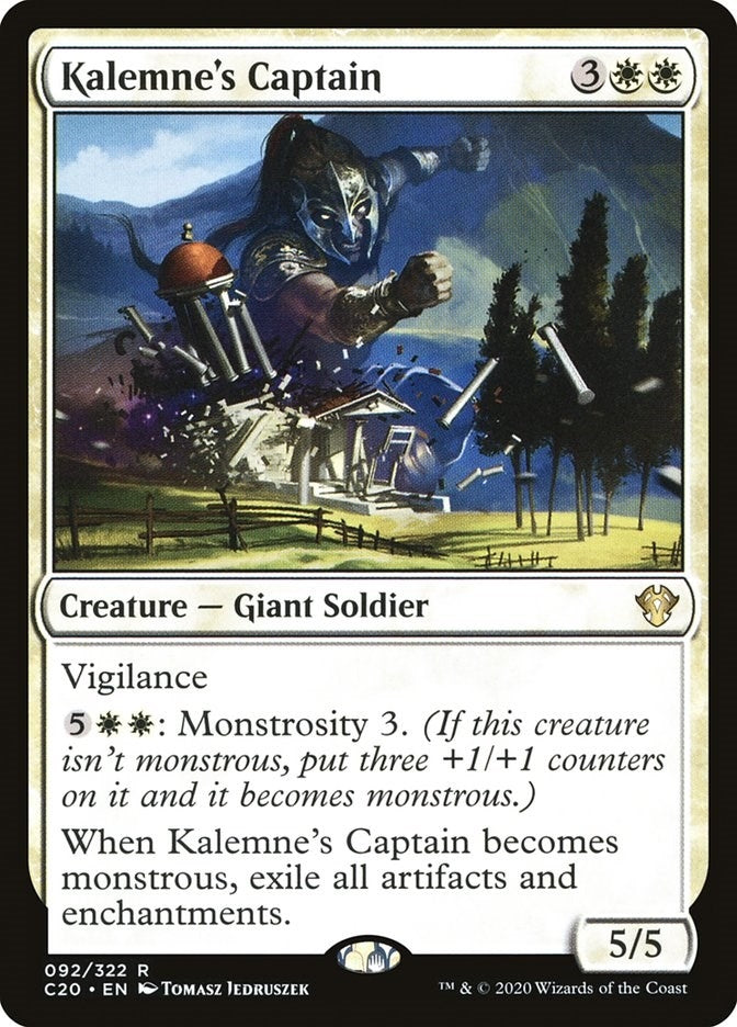 Image for Kalemne's Captain (92) [Commander 2020]