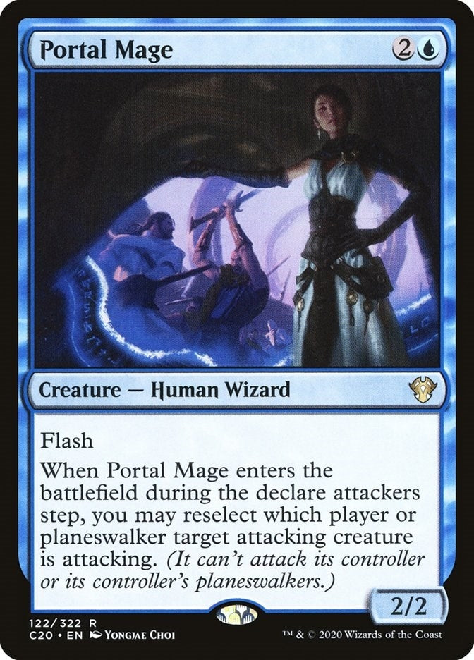 Image for Portal Mage (122) [Commander 2020]