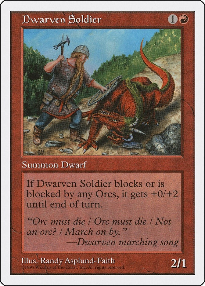 Image for Dwarven Soldier [Fifth Edition]