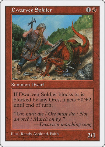 Image for Dwarven Soldier [Fifth Edition]