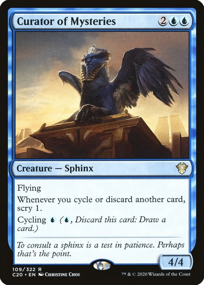Image for Curator of Mysteries (109) [Commander 2020]