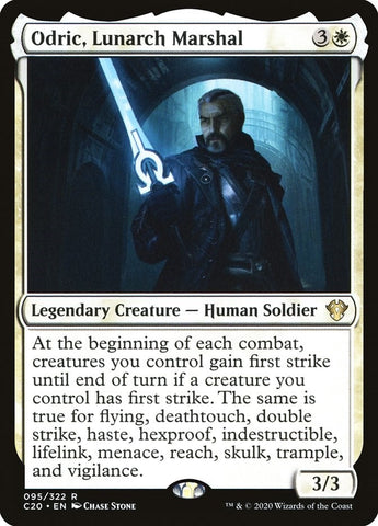 Image for Odric, Lunarch Marshal (95) [Commander 2020]