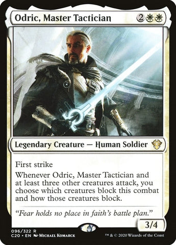 Image for Odric, Master Tactician (96) [Commander 2020]
