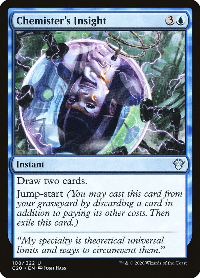 Image for Chemister's Insight (108) [Commander 2020]