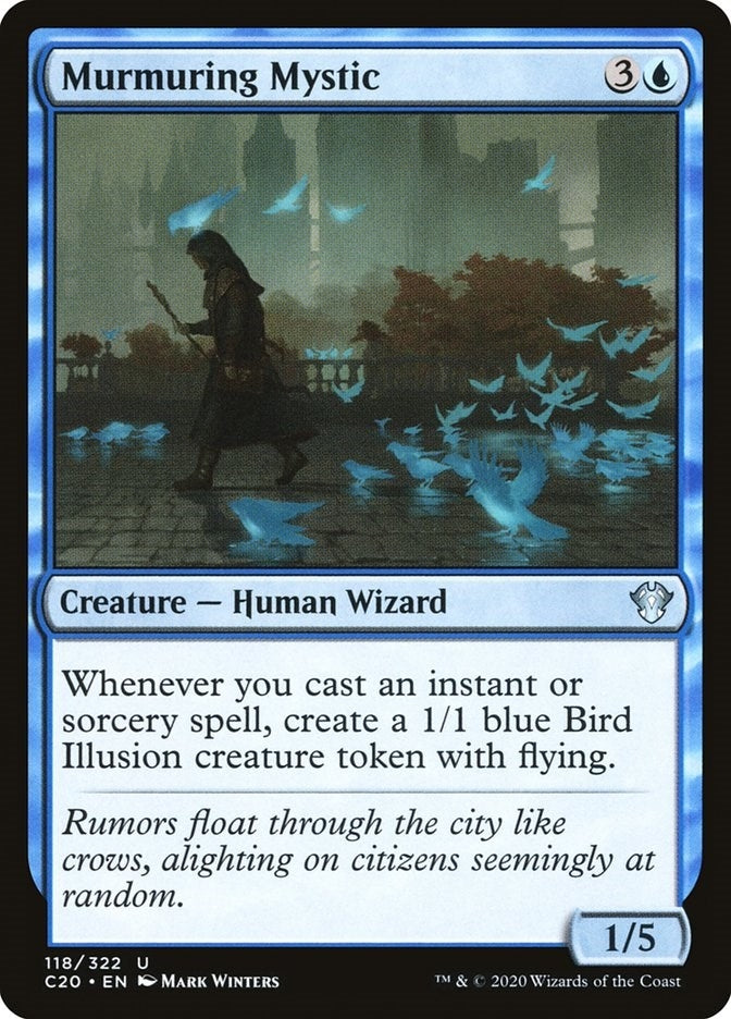 Image for Murmuring Mystic (118) [Commander 2020]