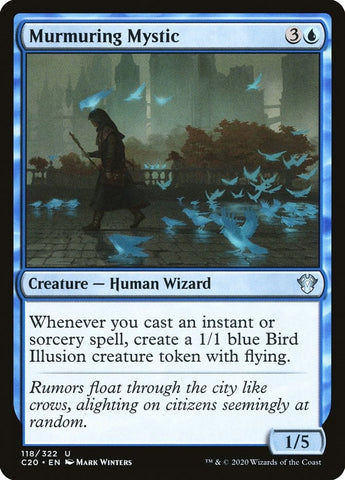 Image for Murmuring Mystic (118) [Commander 2020]