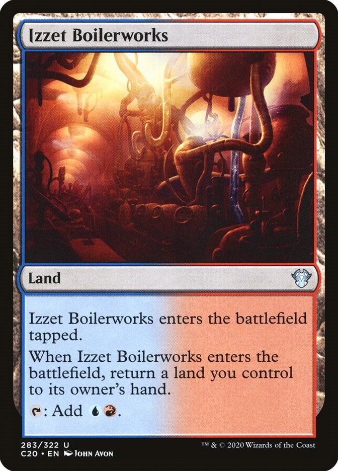 Image for Izzet Boilerworks (283) [Commander 2020]