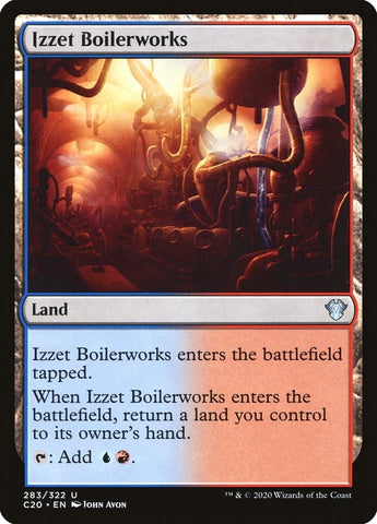 Image for Izzet Boilerworks (283) [Commander 2020]