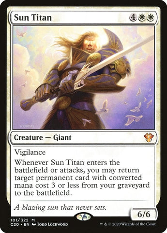 Image for Sun Titan (101) [Commander 2020]