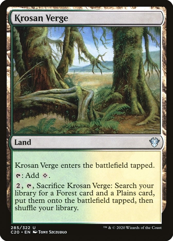Image for Krosan Verge (285) [Commander 2020]
