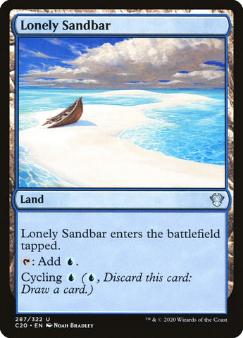 Image for Lonely Sandbar (287) [Commander 2020]