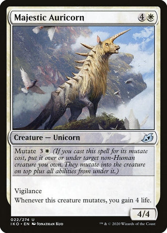 Image for Majestic Auricorn (22) [Ikoria: Lair of Behemoths]