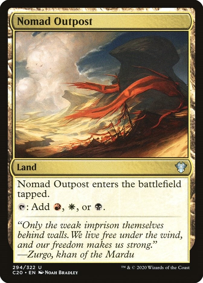 Image for Nomad Outpost (294) [Commander 2020]