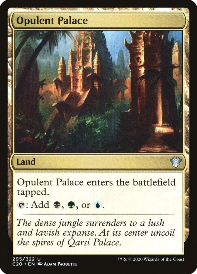 Image for Opulent Palace (295) [Commander 2020]