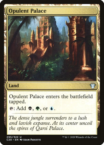 Image for Opulent Palace (295) [Commander 2020]