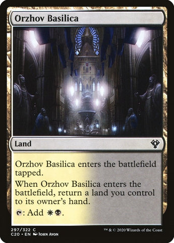 Image for Orzhov Basilica (297) [Commander 2020]