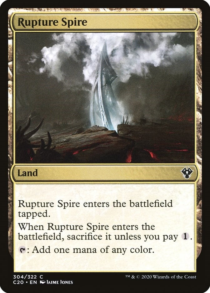 Image for Rupture Spire (304) [Commander 2020]