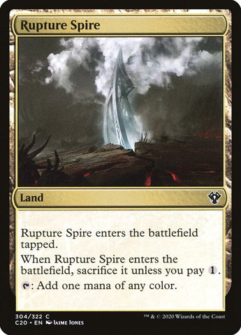 Image for Rupture Spire (304) [Commander 2020]