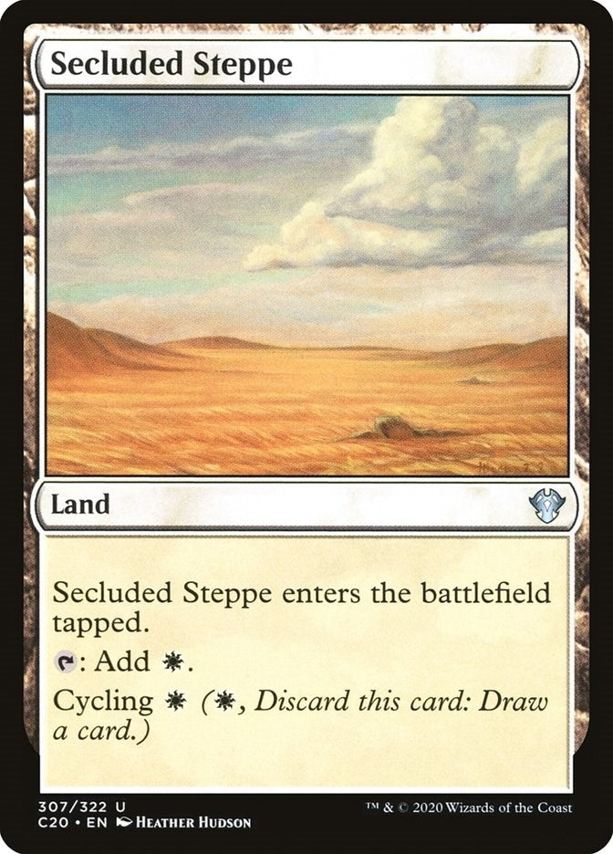 Image for Secluded Steppe (307) [Commander 2020]