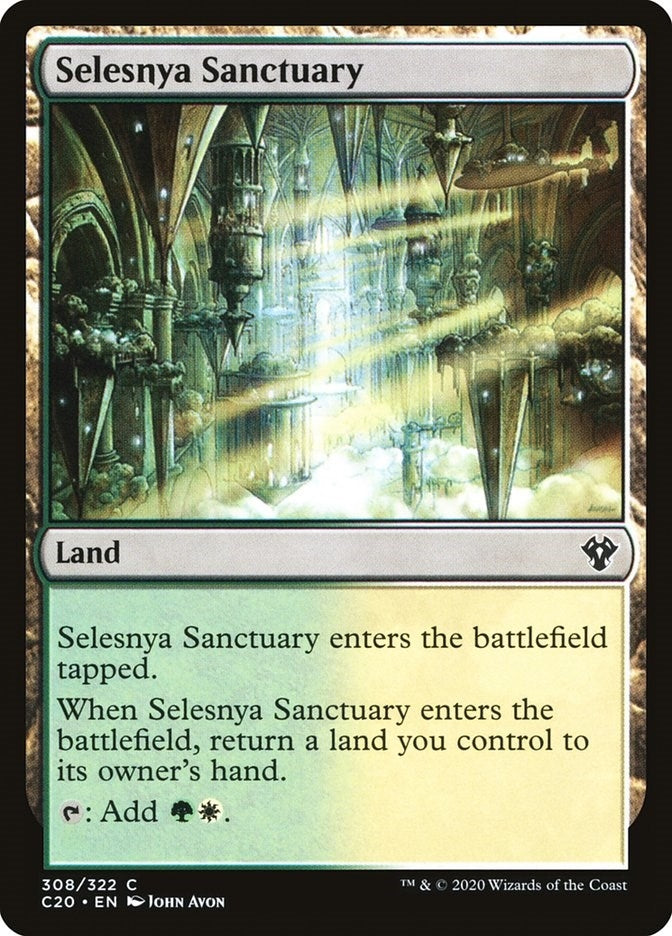 Image for Selesnya Sanctuary (308) [Commander 2020]