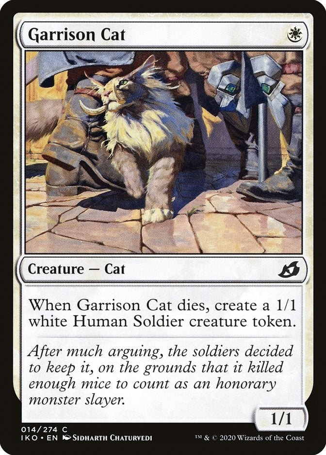 Image for Garrison Cat (14) [Ikoria: Lair of Behemoths]