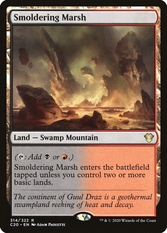Image for Smoldering Marsh (314) [Commander 2020]