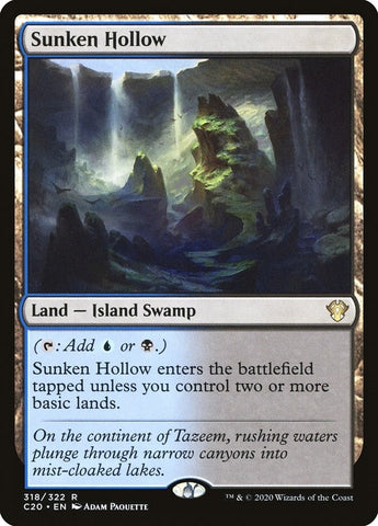 Image for Sunken Hollow (318) [Commander 2020]