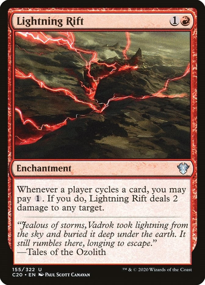 Image for Lightning Rift (155) [Commander 2020]