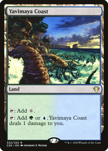 Image for Yavimaya Coast (322) [Commander 2020]