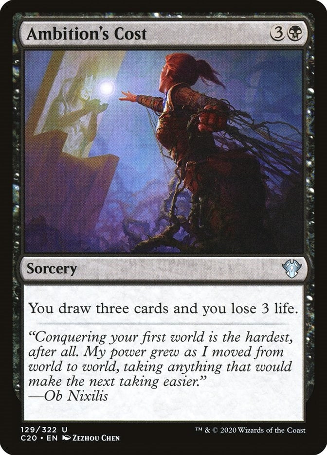 Image for Ambition's Cost (129) [Commander 2020]
