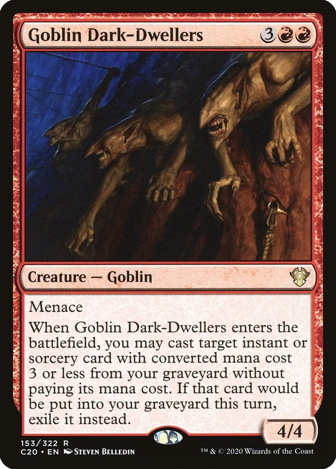 Image for Goblin Dark-Dwellers (153) [Commander 2020]