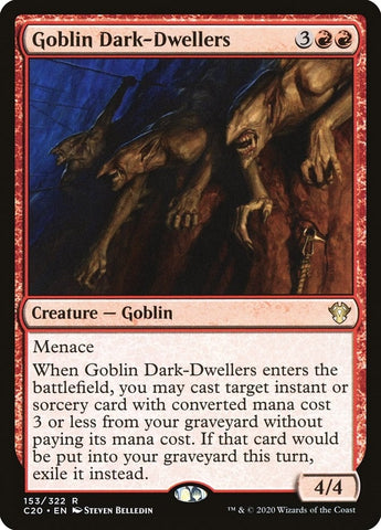 Image for Goblin Dark-Dwellers (153) [Commander 2020]