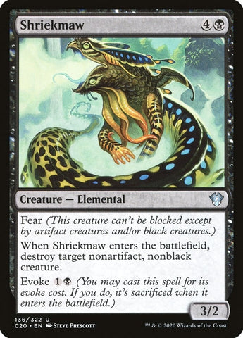Image for Shriekmaw (136) [Commander 2020]