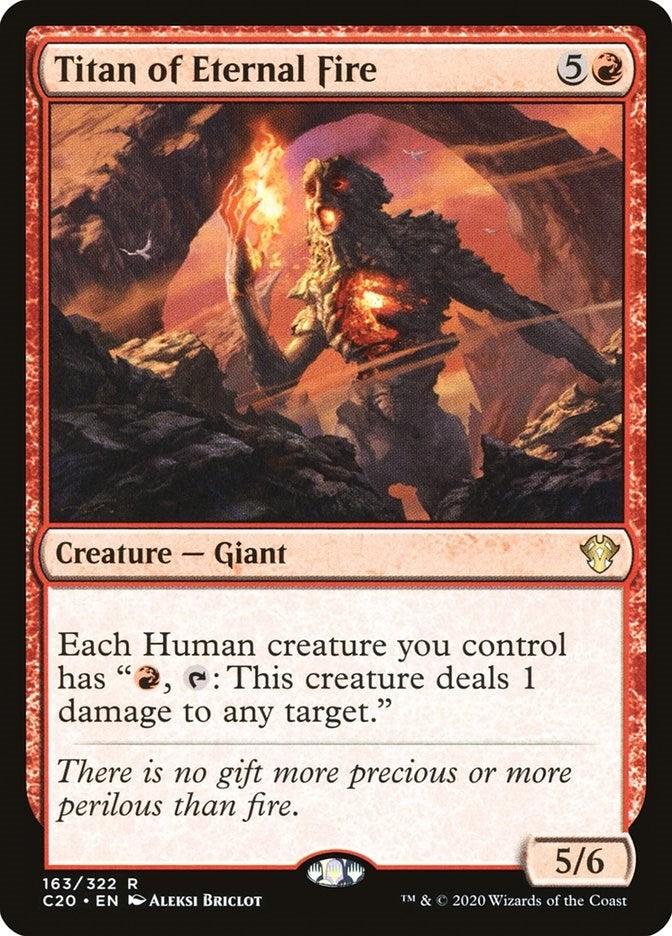 Image for Titan of Eternal Fire (163) [Commander 2020]