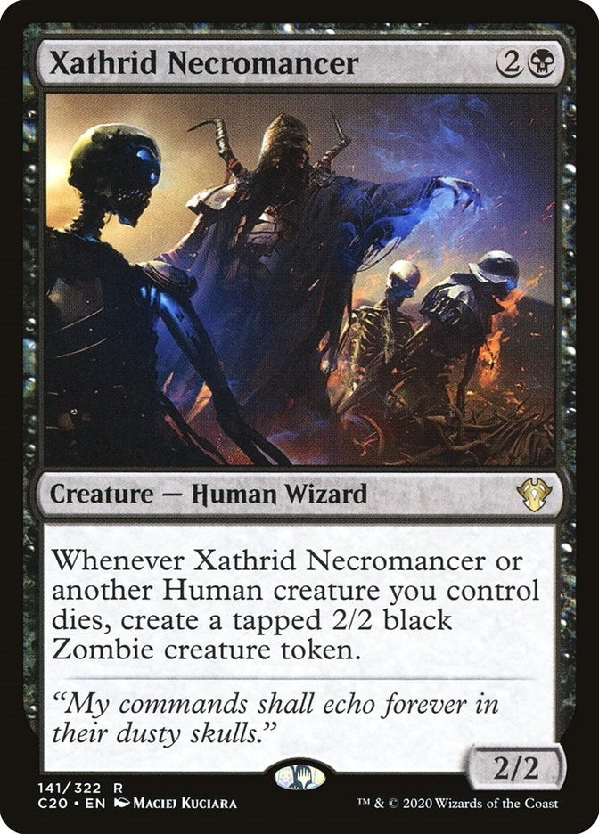 Image for Xathrid Necromancer (141) [Commander 2020]